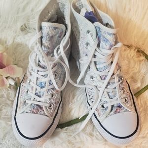 Converse knitted high top chucks